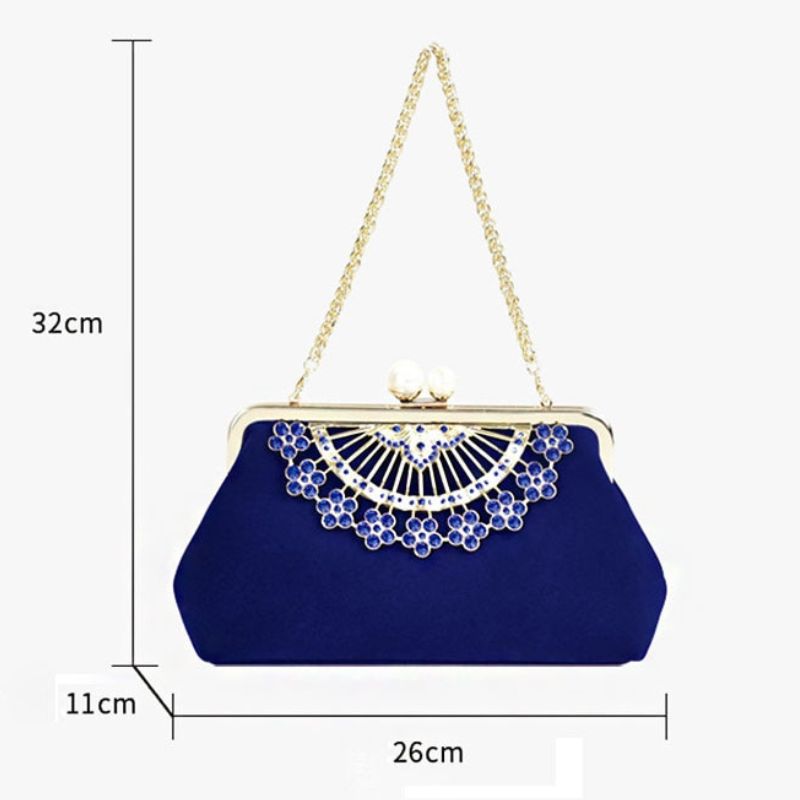 Diamond Style Women Clutch Bag