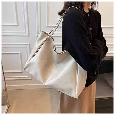 Sac fourre-tout en cuir classique