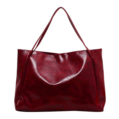 Sac fourre-tout en cuir classique