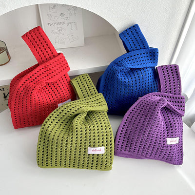 Sac fourre-tout en tricot confortable