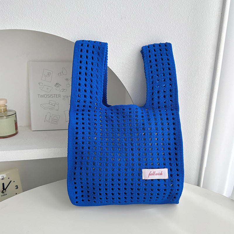 Cozy Knit Market Tote