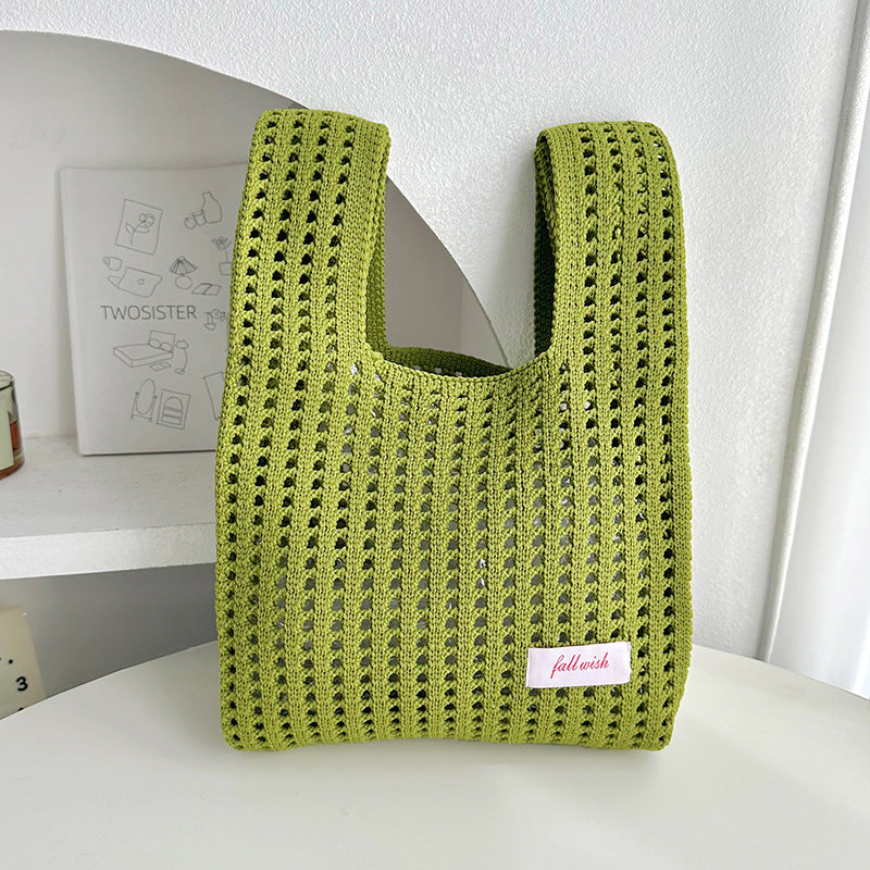 Cozy Knit Market Tote