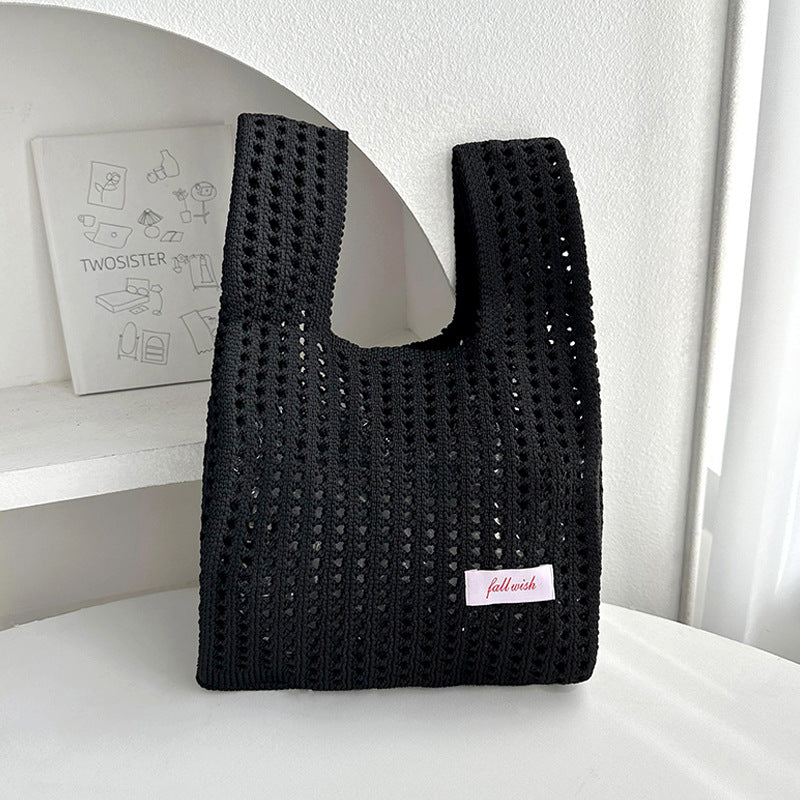 Sac fourre-tout en tricot confortable