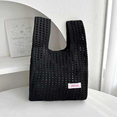 Cozy Knit Market Tote