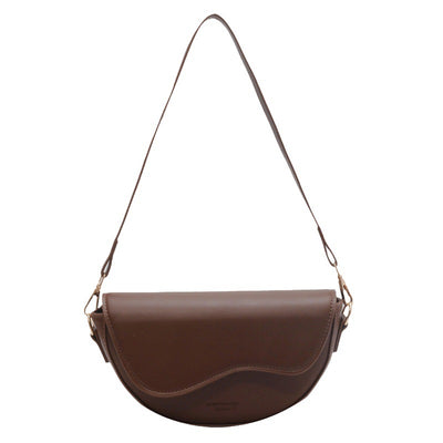 Curved Moon Crossbody Bag