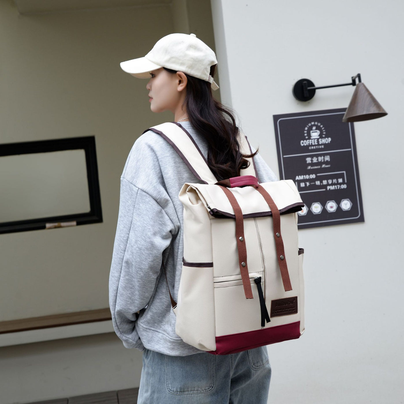 Essential Unisex Flap Backpack