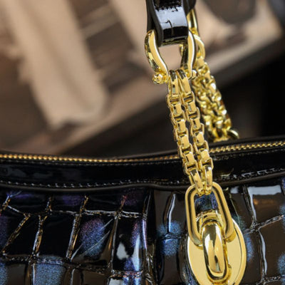 Luxuriöse Lederhandtasche für Frauen
