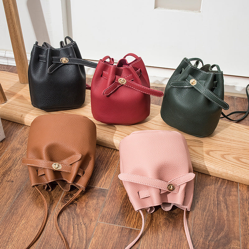 Mini Bucket Crossbody Bag