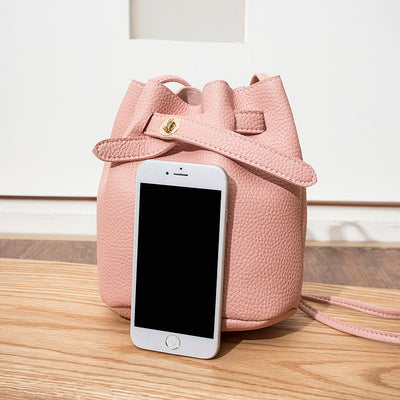 Mini Bucket Crossbody Bag