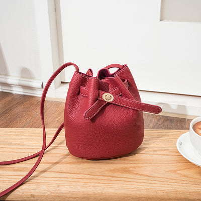 Mini Bucket Crossbody Bag