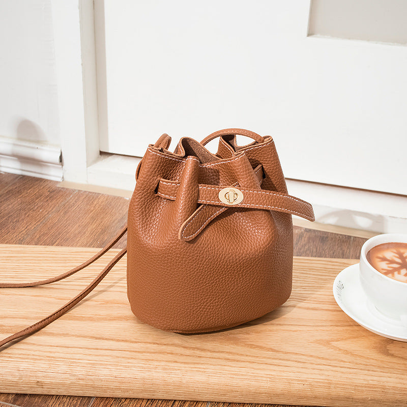 Mini Bucket Crossbody Bag