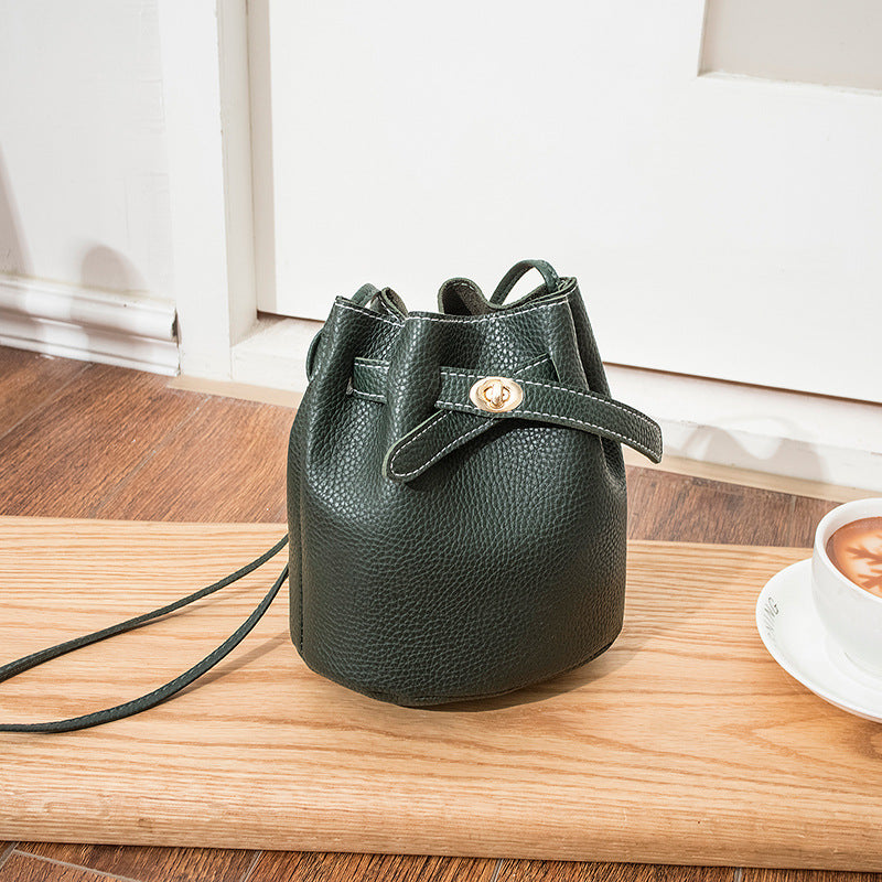 Mini Bucket Crossbody Bag