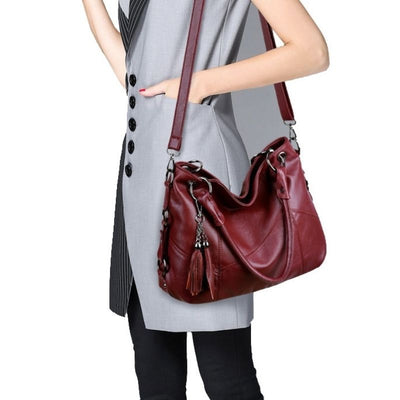 Women Leather Crossbody Shoulder Bag