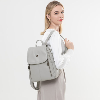 City Mini Leather Backpack