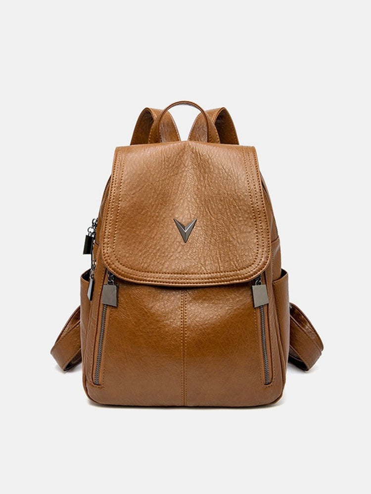 City Mini Leather Backpack