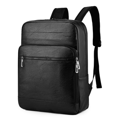 Classic Leather Laptop Backpack