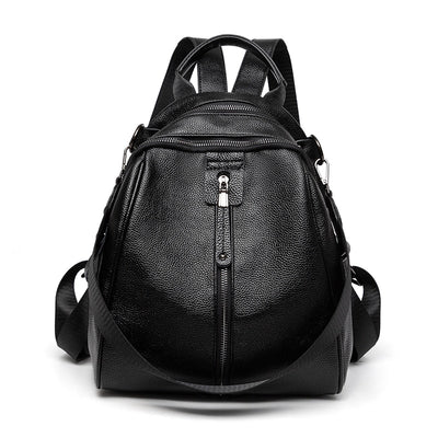 Convertible Leather Fashion Backpack