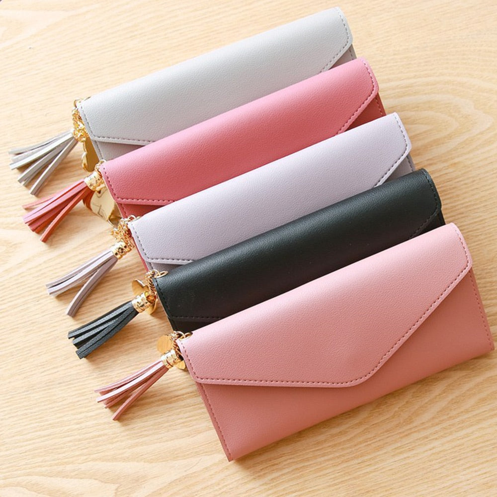 Elegant Tassel Wallet