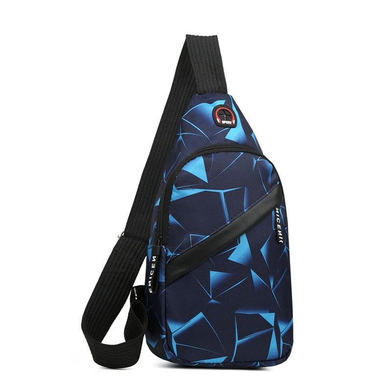 Geometric Sling Day Bag