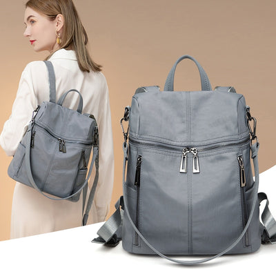 Mochila convertible gris