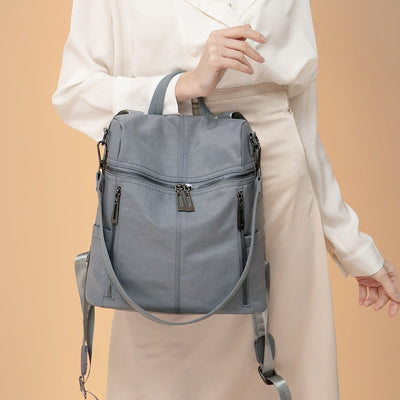 Mochila convertible gris