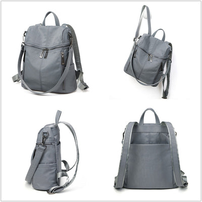 Mochila convertible gris