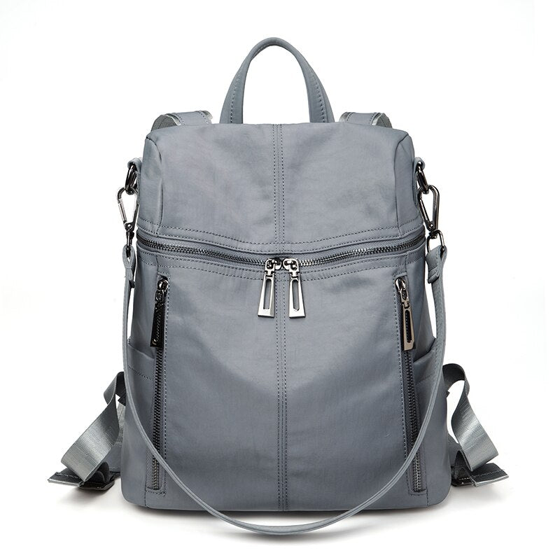 Mochila convertible gris