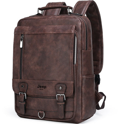 Heritage Leather Commander Backpack
