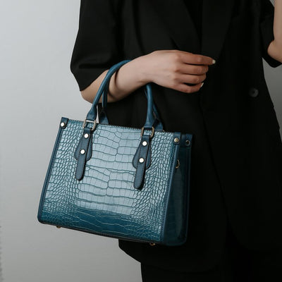 Premium Crocodile Pattern Bag Set