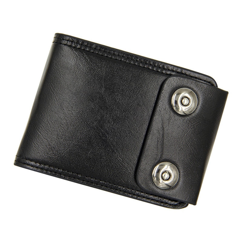 Men Magnetic Buckle Wallet