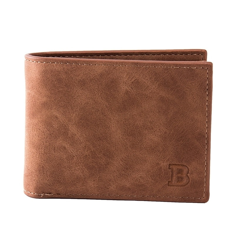 Schlanke Bifold-Geldbörse aus Leder