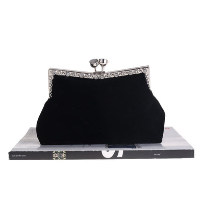 Vintage Velvet Evening Clutch