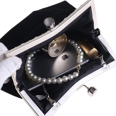 Vintage Velvet Evening Clutch