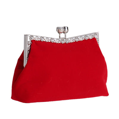 Vintage Velvet Evening Clutch